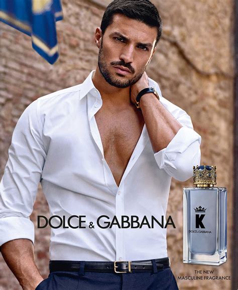 dolce and gabbana cologne model.